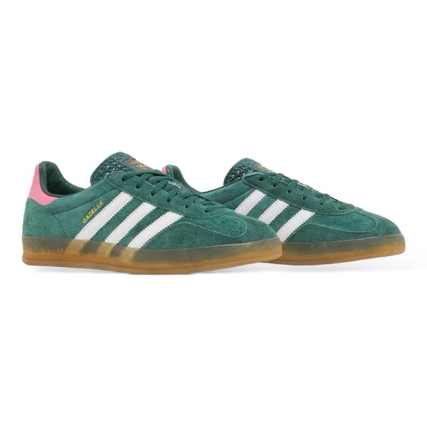 ADIDAS GAZELLE INDOOR 'COLLEGIATE GREEN LUCID PINK'