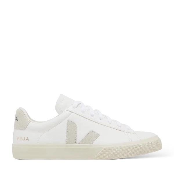 VEJA CAMPO LOW CHROMEFREE LEATHER 'WHITE NATURAL'
