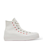 CONVERSE CHUCK TAYLOR 'ALL STAR LIFT HI WHITE RED'