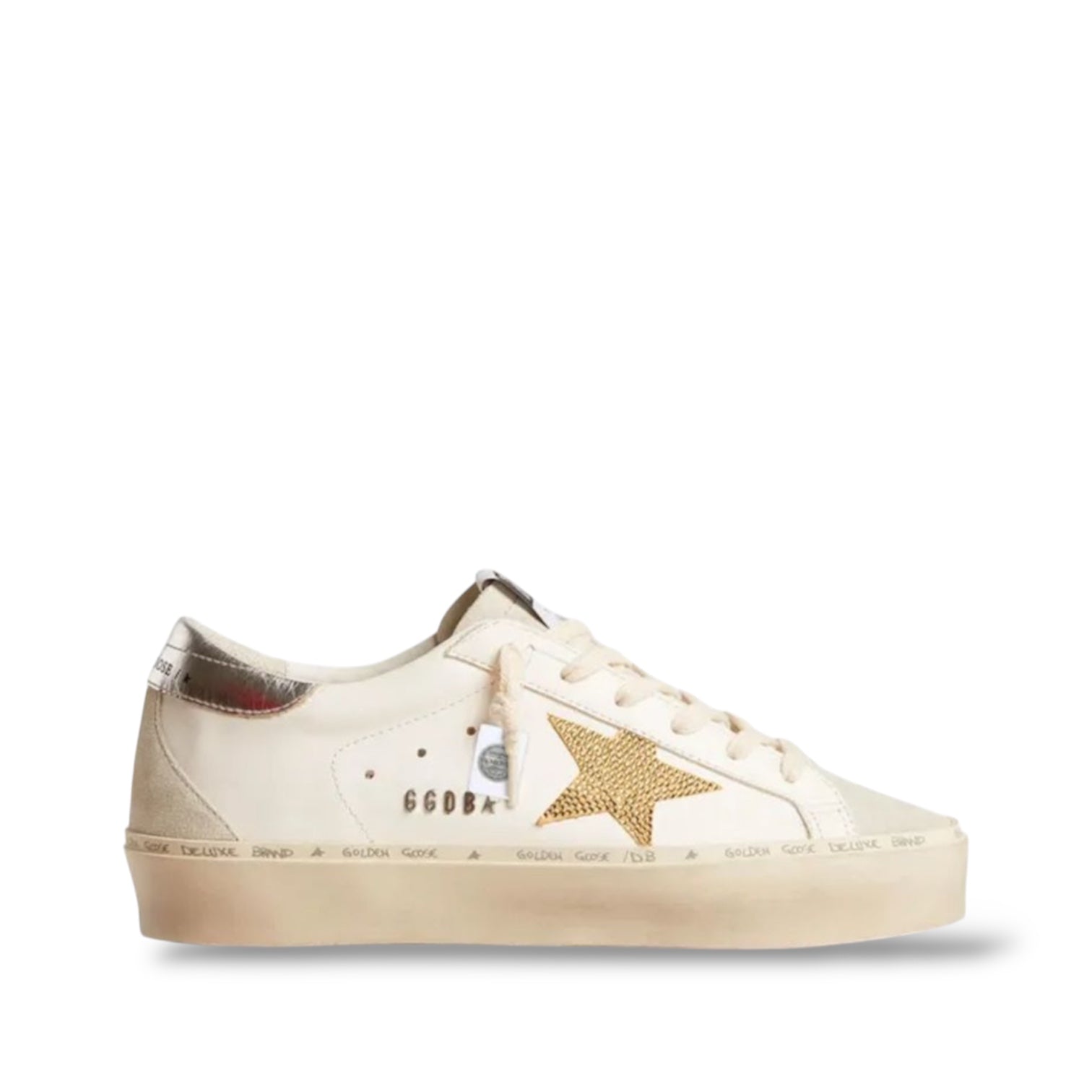 GOLDEN GOOSE 'HI STAR WHITE'