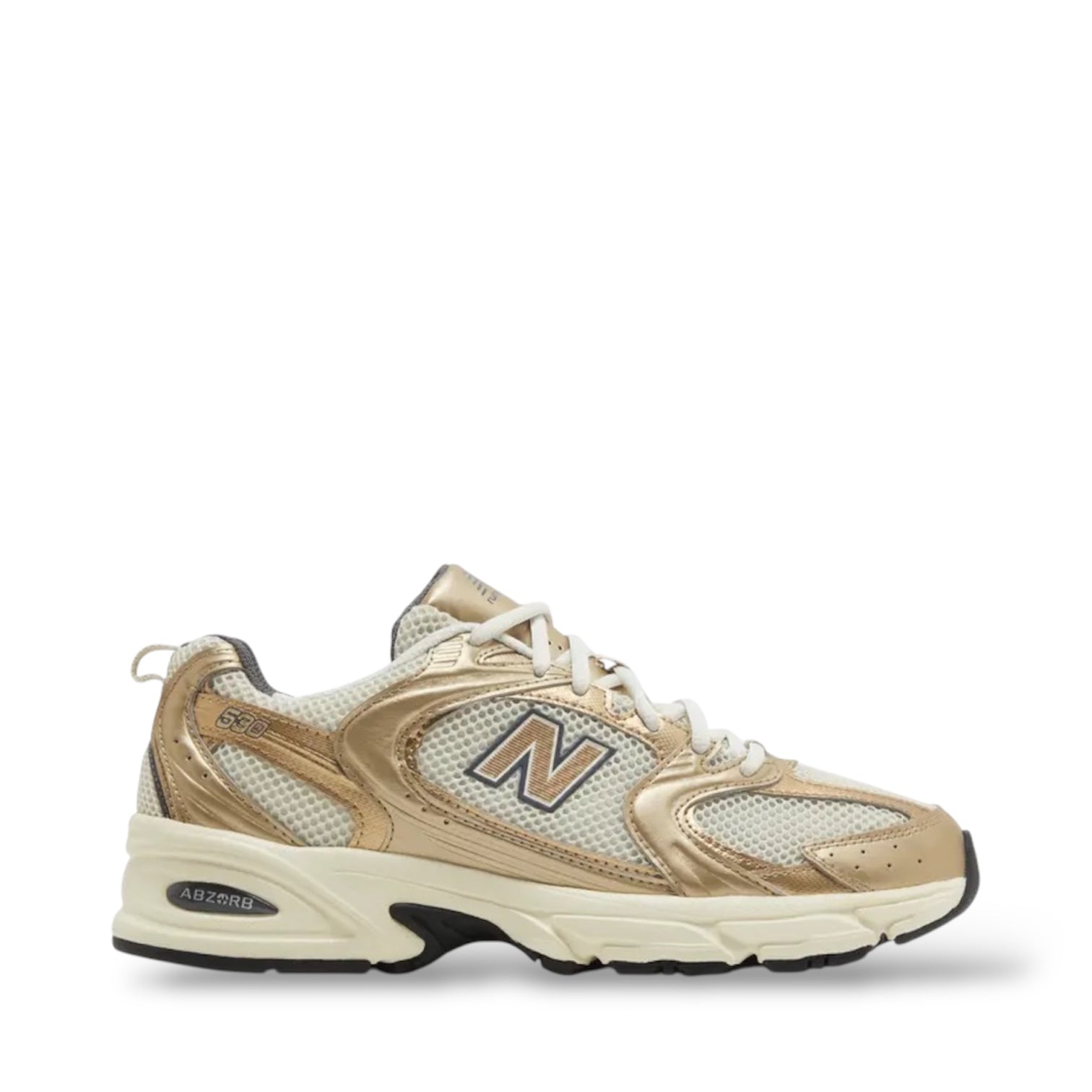 NEW BALANCE 530 'TURTLEDOVE GOLD METALLIC'