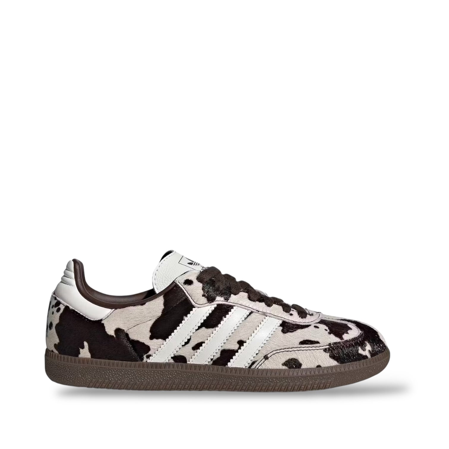 ADIDAS SAMBA OG 'COW PRINT DARK BROWN WHITE'