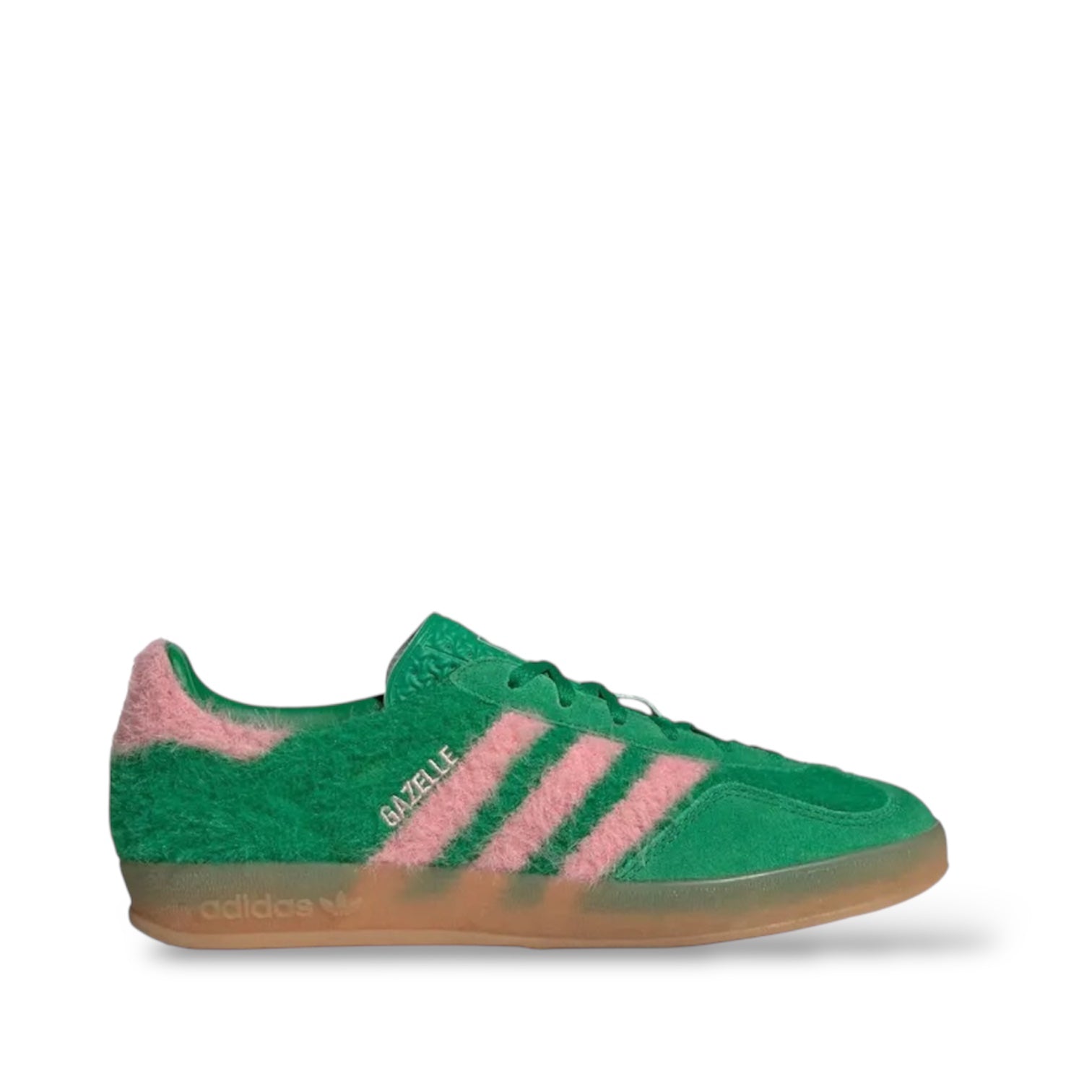 ADIDAS GAZELLE INDOOR 'GREEN GLOW PINK'