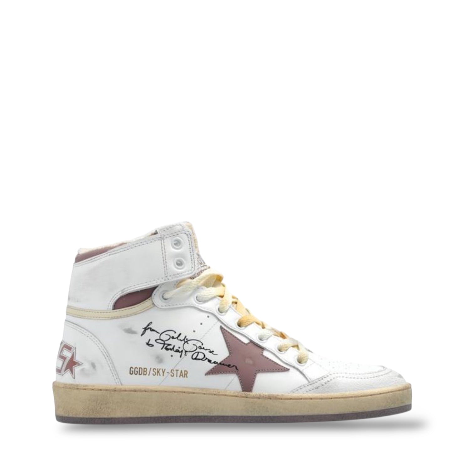 GOLDEN GOOSE 'SKY STAR WHITE PINK'