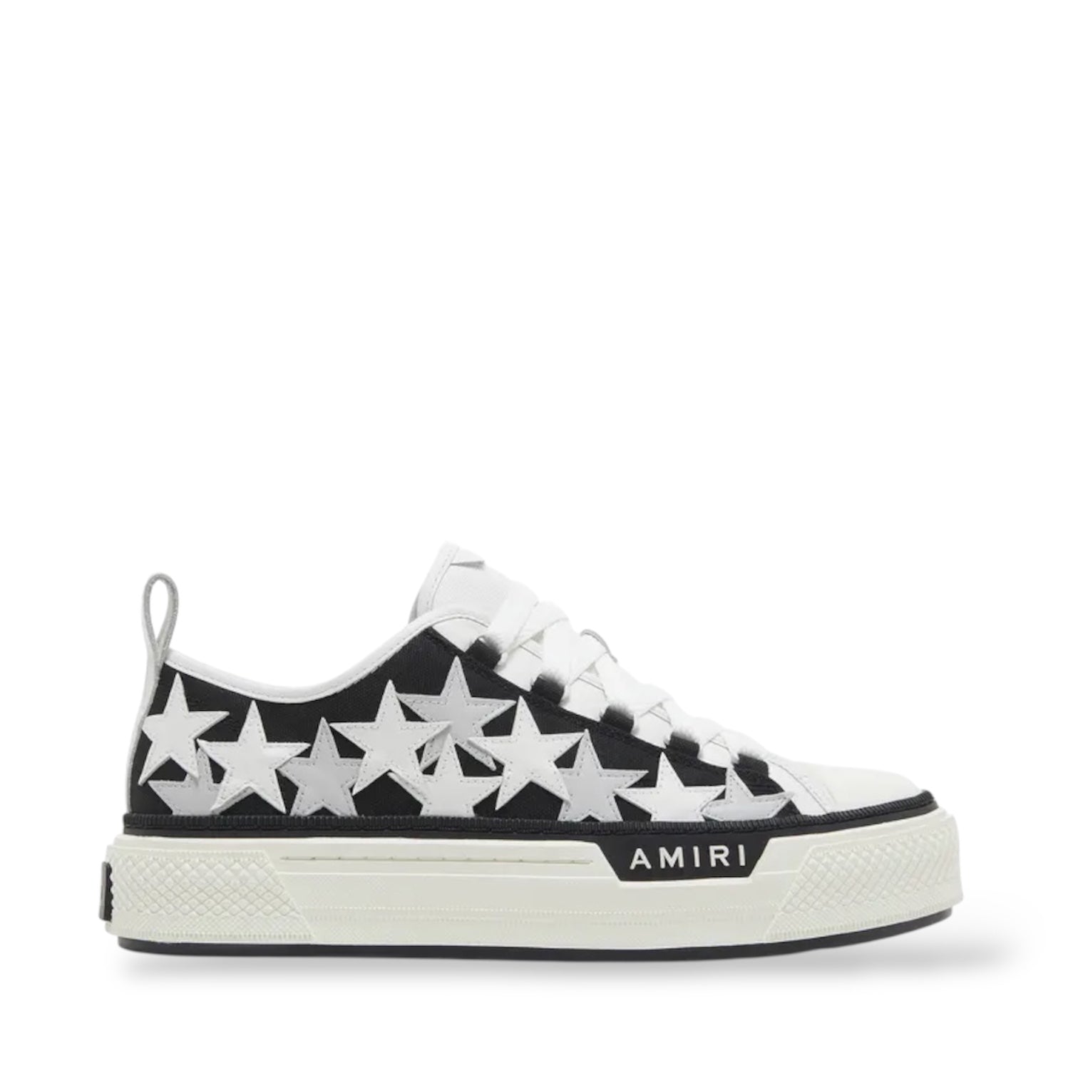 AMIRI STARS 'COURT LOW BLACK WHITE'