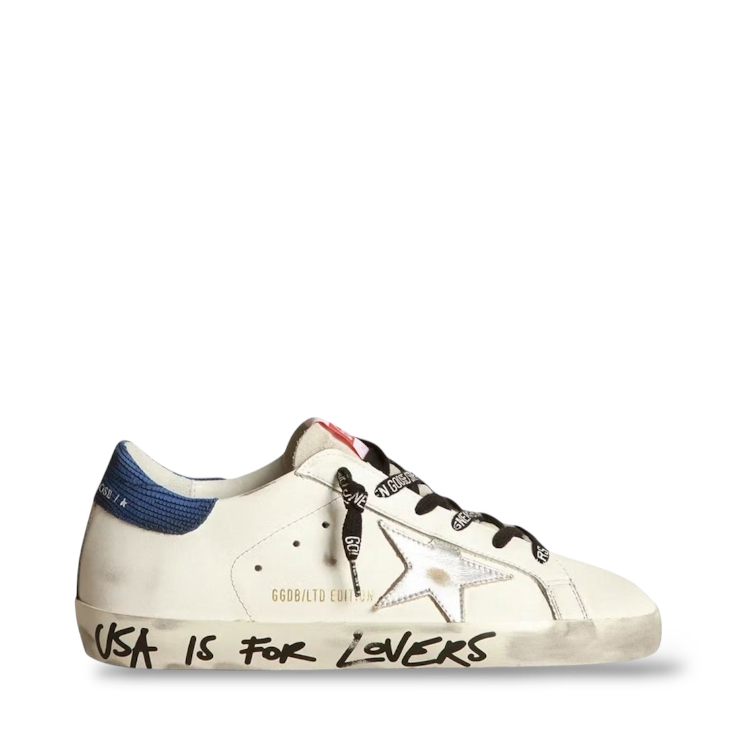 GOLDEN GOOSE SUPER STAR 'USA IS FOR LOVERS'