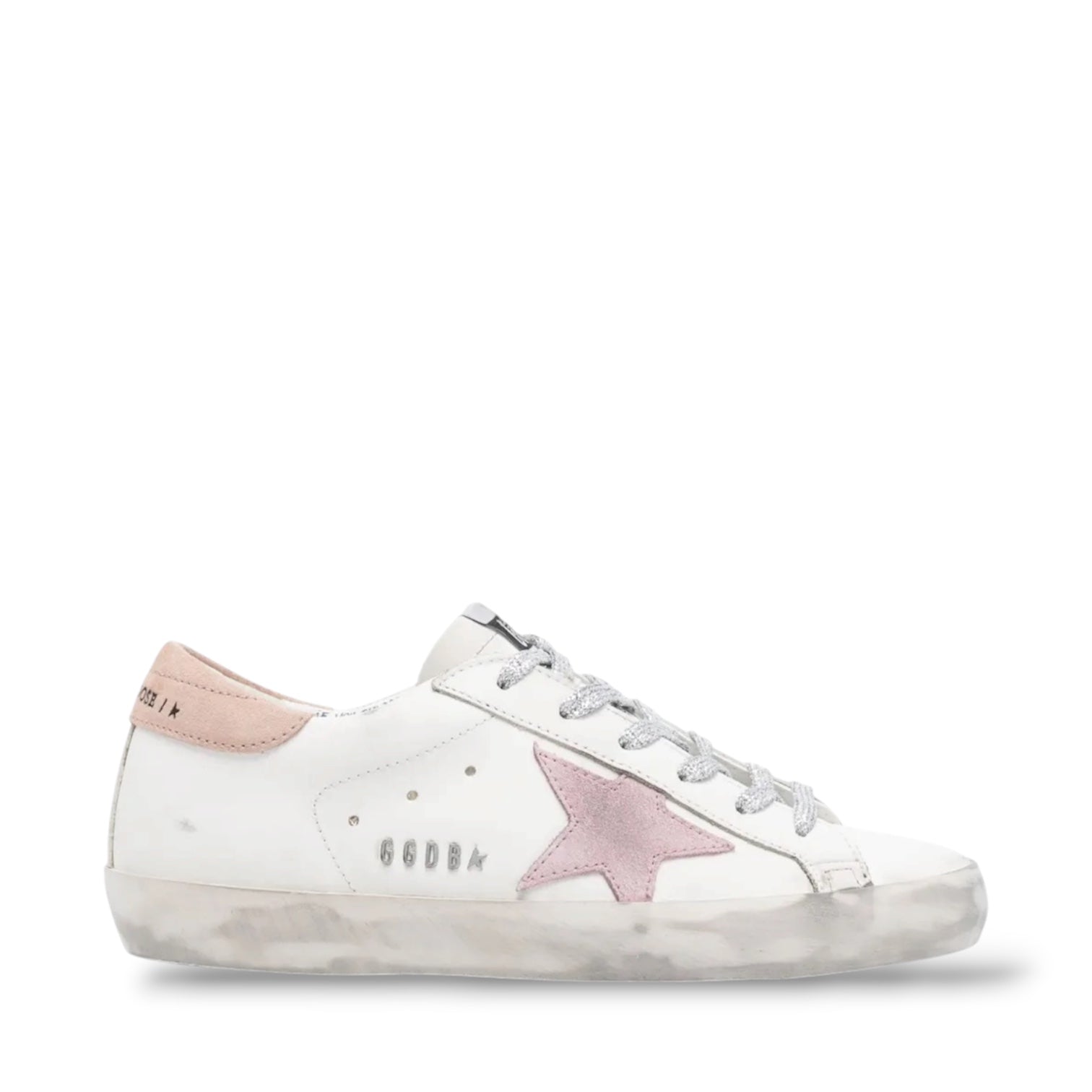 GOLDEN GOOSE LOW 'SUPER STAR ANTIQUE PINK'