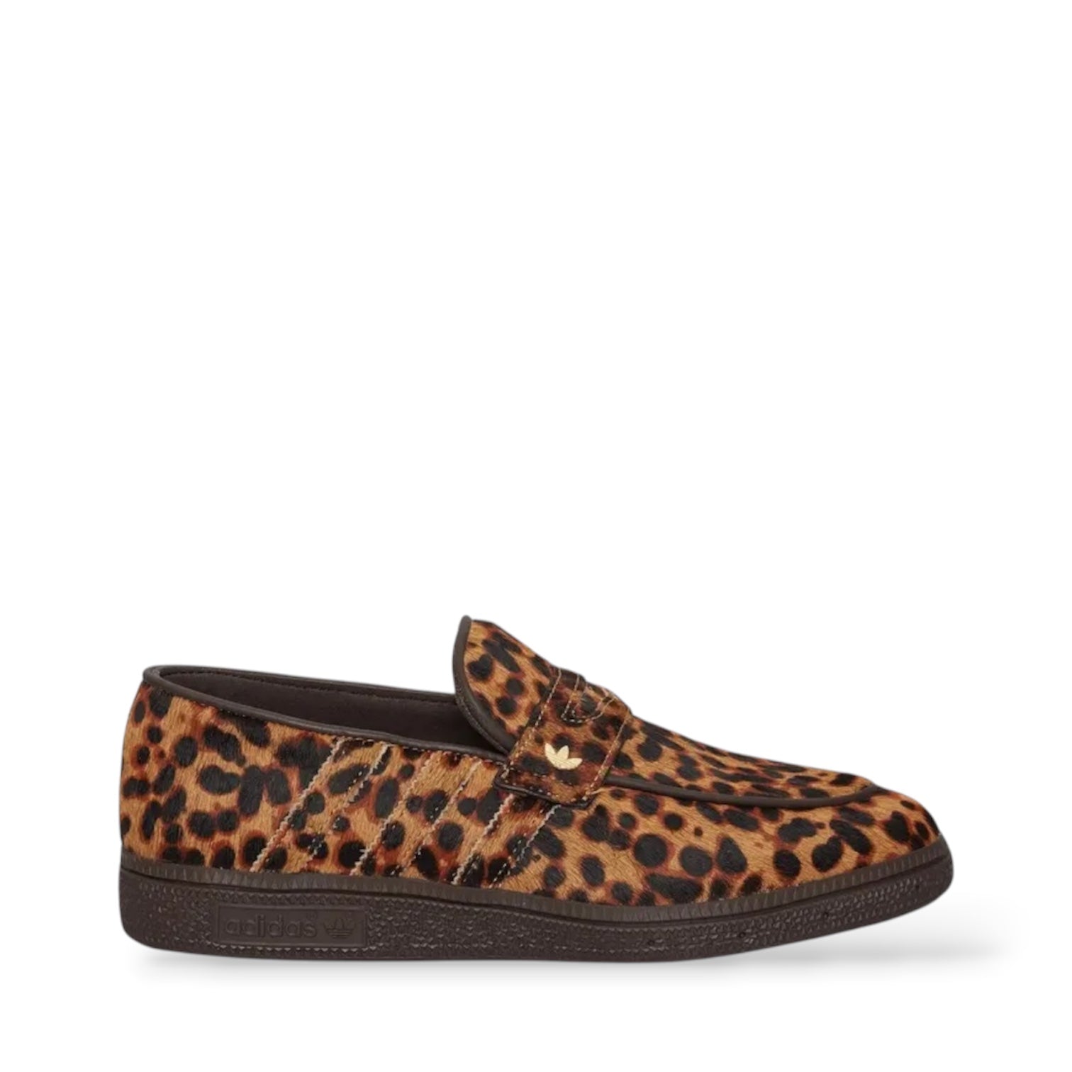 ADIDAS HANDBALL SPEZIAL LOAFER 'LEOPARD PRINT DARK BROWN'