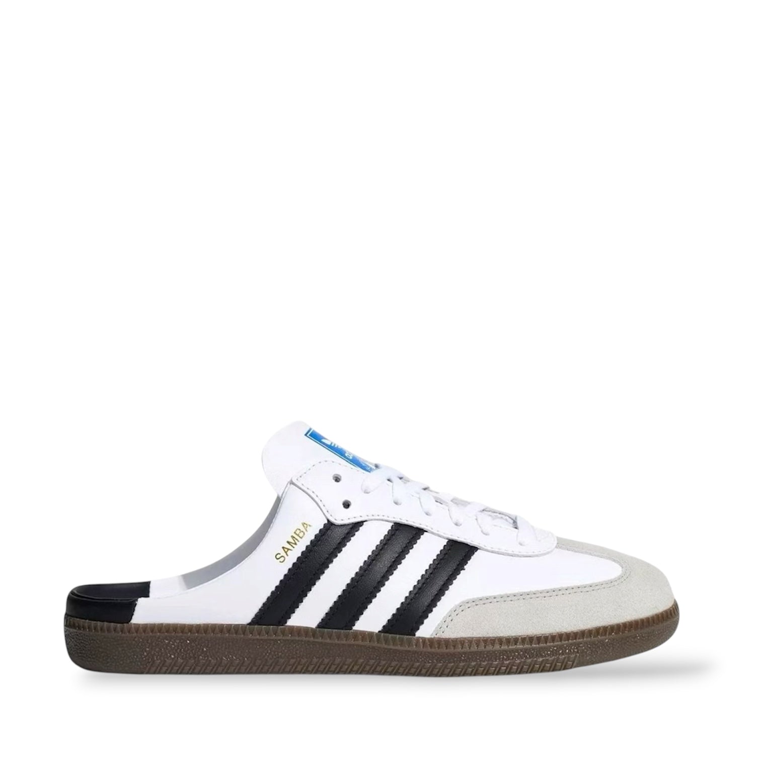 ADIDAS SAMBA MULE 'WHITE BLACK GUM'