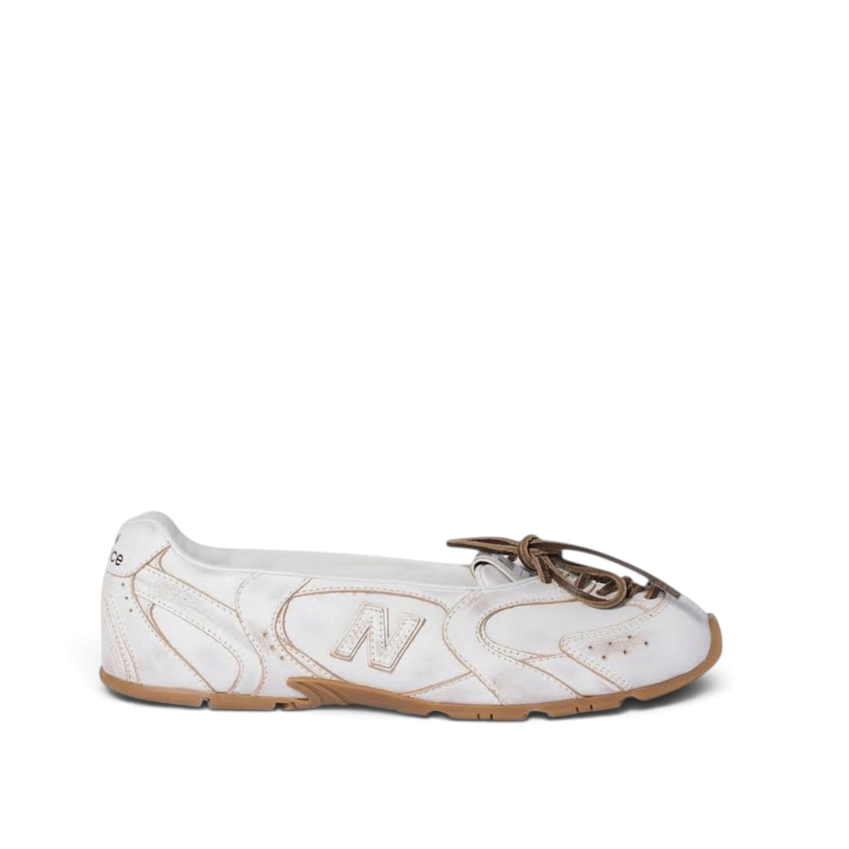 NEW BALANCE MIU MIU 530 SL 'DECÓ LEATHER BALLERINAS'