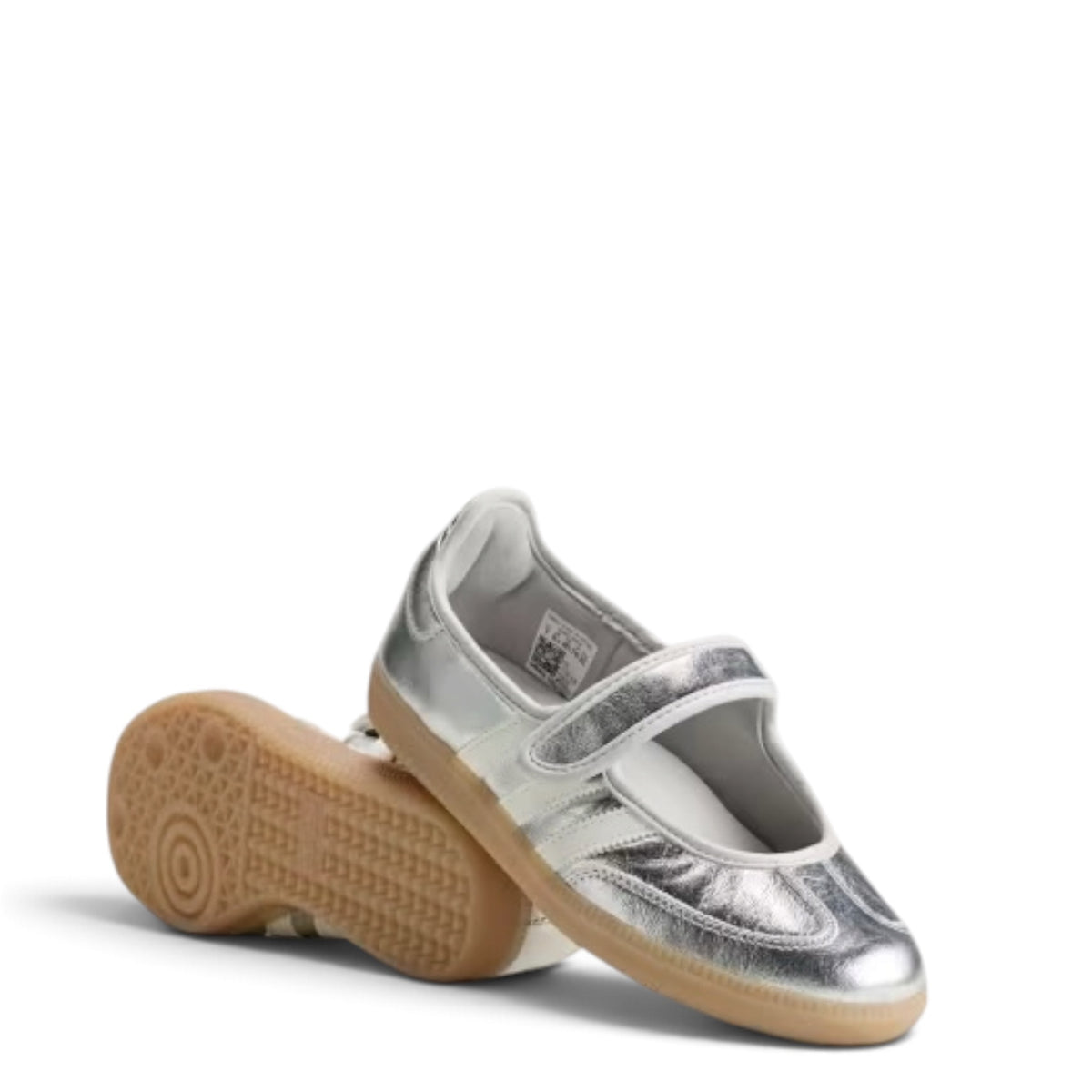 ADIDAS SAMBA JANE 'SILVER METALLIC OFF WHITE'