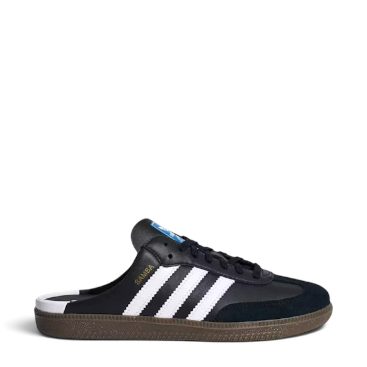 ADIDAS SAMBA MULE 'BLACK WHITE GUM