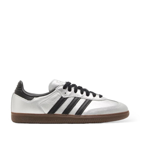 ADIDAS SAMBA OG 'SILVER METALLIC BLACK GUM'