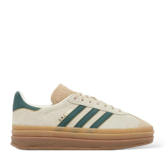 ADIDAS GAZELLE BOLD 'MAGIC BEIGE COLLEGIATE GREEN'