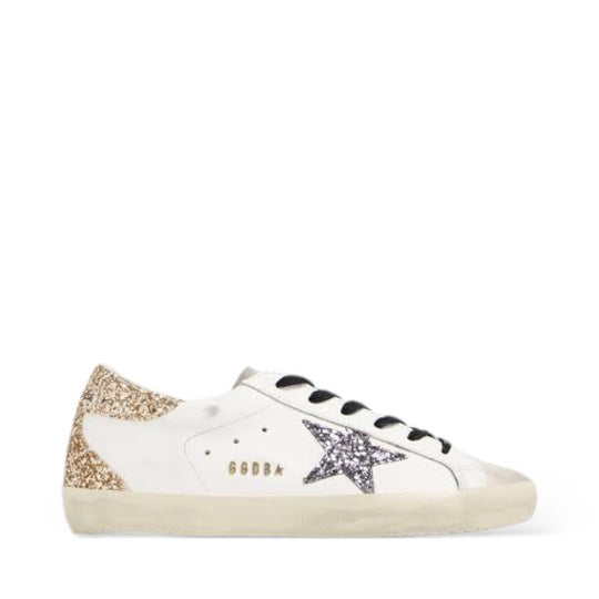 GOLDEN GOOSE SUPER STAR 'WHITE SILVER GOLD'