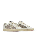 GOLDEN GOOSE SUPER STAR 'WHITE DOUBLE SILVER GLITTER'