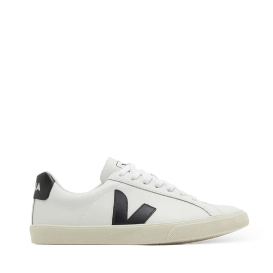 VEJA ESPLAR LEATHER 'WHITE BLACK'