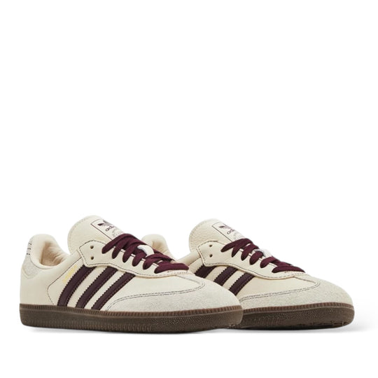 ADIDAS SAMBA OG 'WONDER WHITE MAROON'