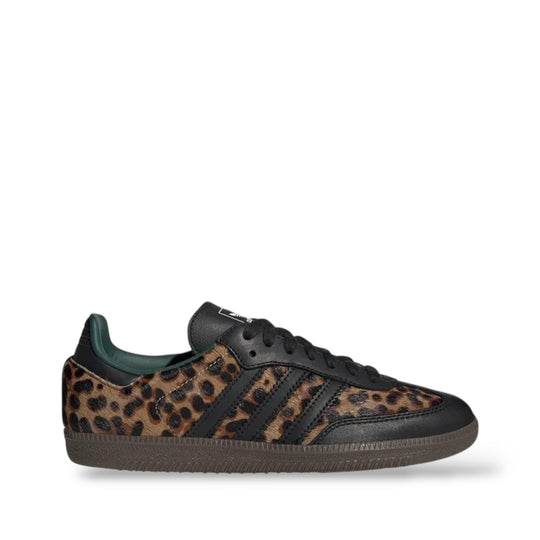 ADIDAS SAMBA OG 'BLACK GREEN LEOPARD'