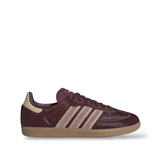 ADIDAS SAMBA OG 'MAROON SAND STRATA PONY'