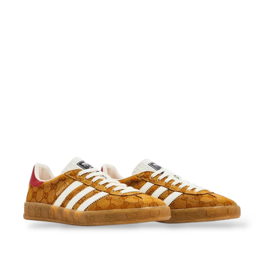 ADIDAS GAZELLE 'GUCCI ORIGINAL GG BEIGE BROWN'