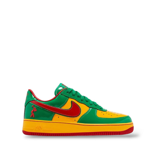 NIKE AIR FORCE 1 LOW 'LIL YACHTY CONCRETE  BOYS LUCKY GREEN'
