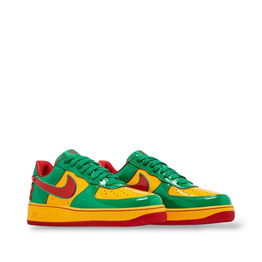 NIKE AIR FORCE 1 LOW 'LIL YACHTY CONCRETE  BOYS LUCKY GREEN'