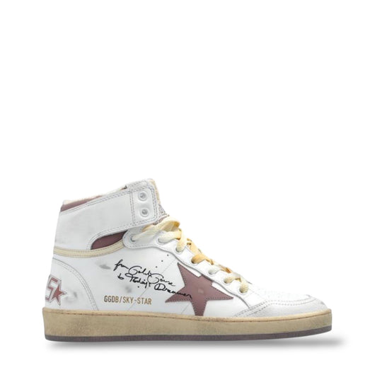 GOLDEN GOOSE 'SKY STAR WHITE PINK'