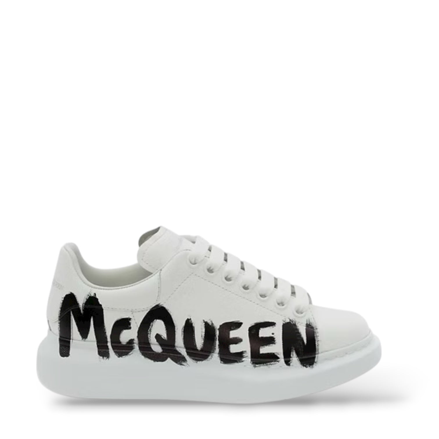 ALEXANDER MCQUEEN OVERSIZED 'GRAFFITI WHITE BLACK'
