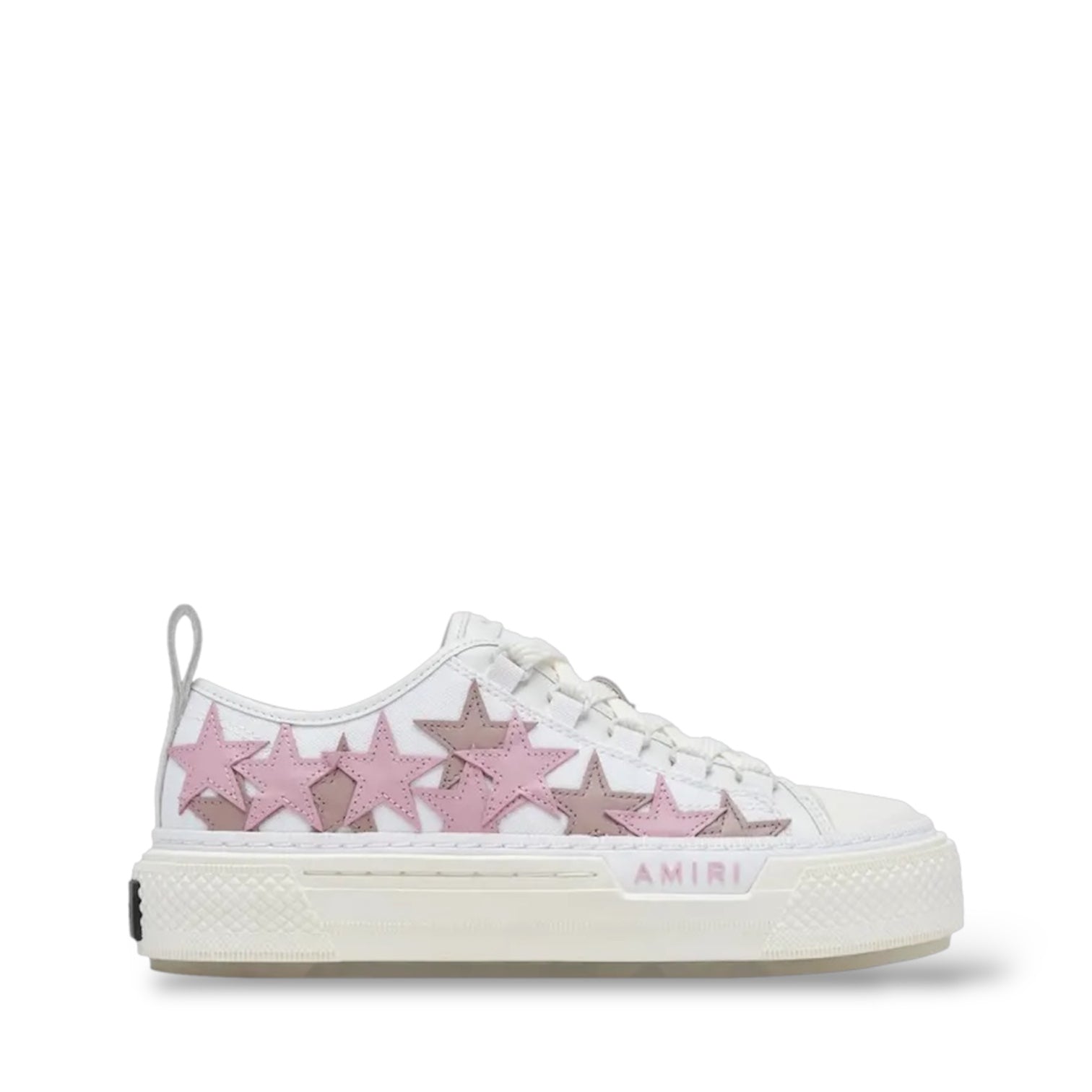 AMIRI STARS 'COURT LOW WHITE PINK'
