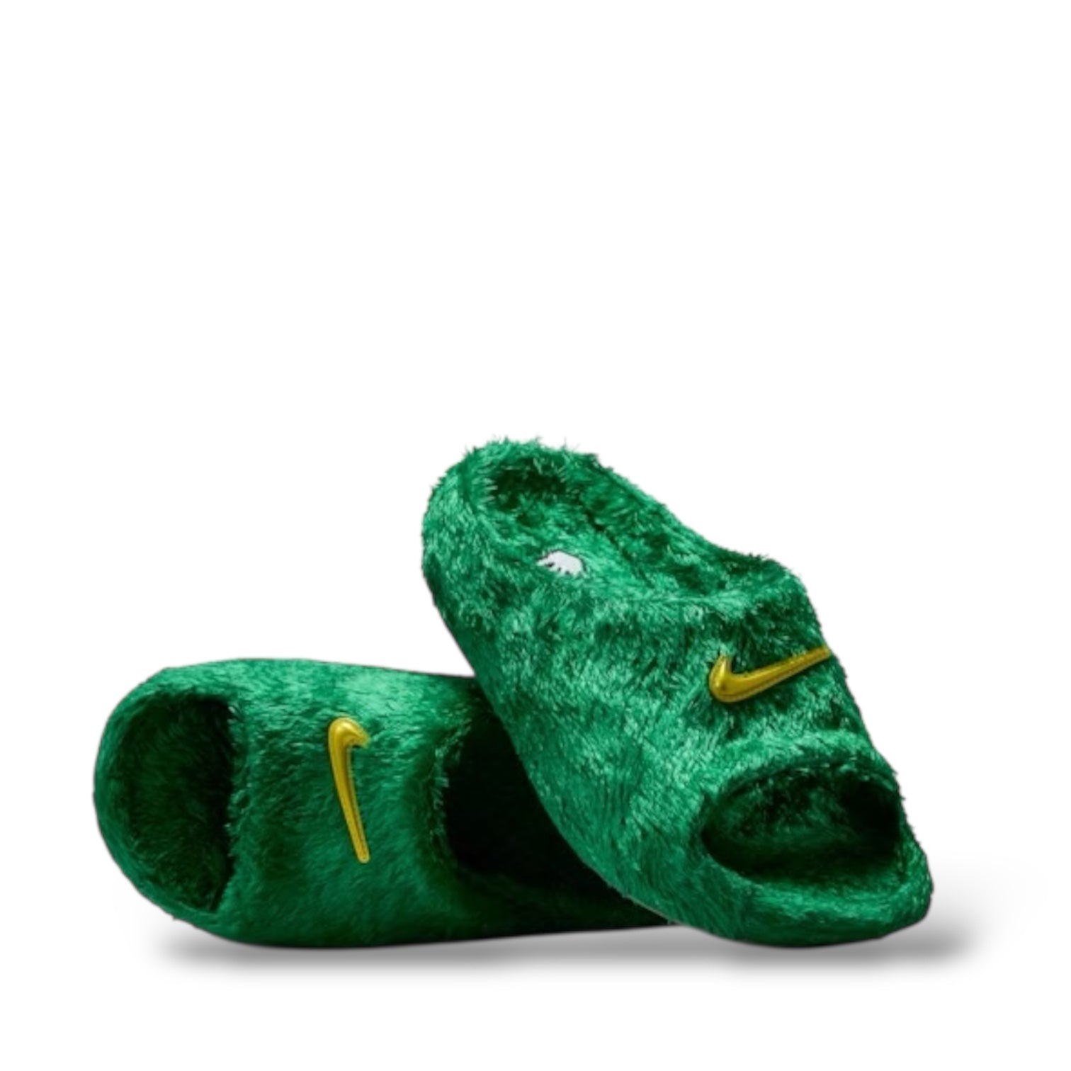 NIKE REACTX REJUVEN8 SLIDE SWOOSH 'TOUCH GRASS KELLY GREEN'