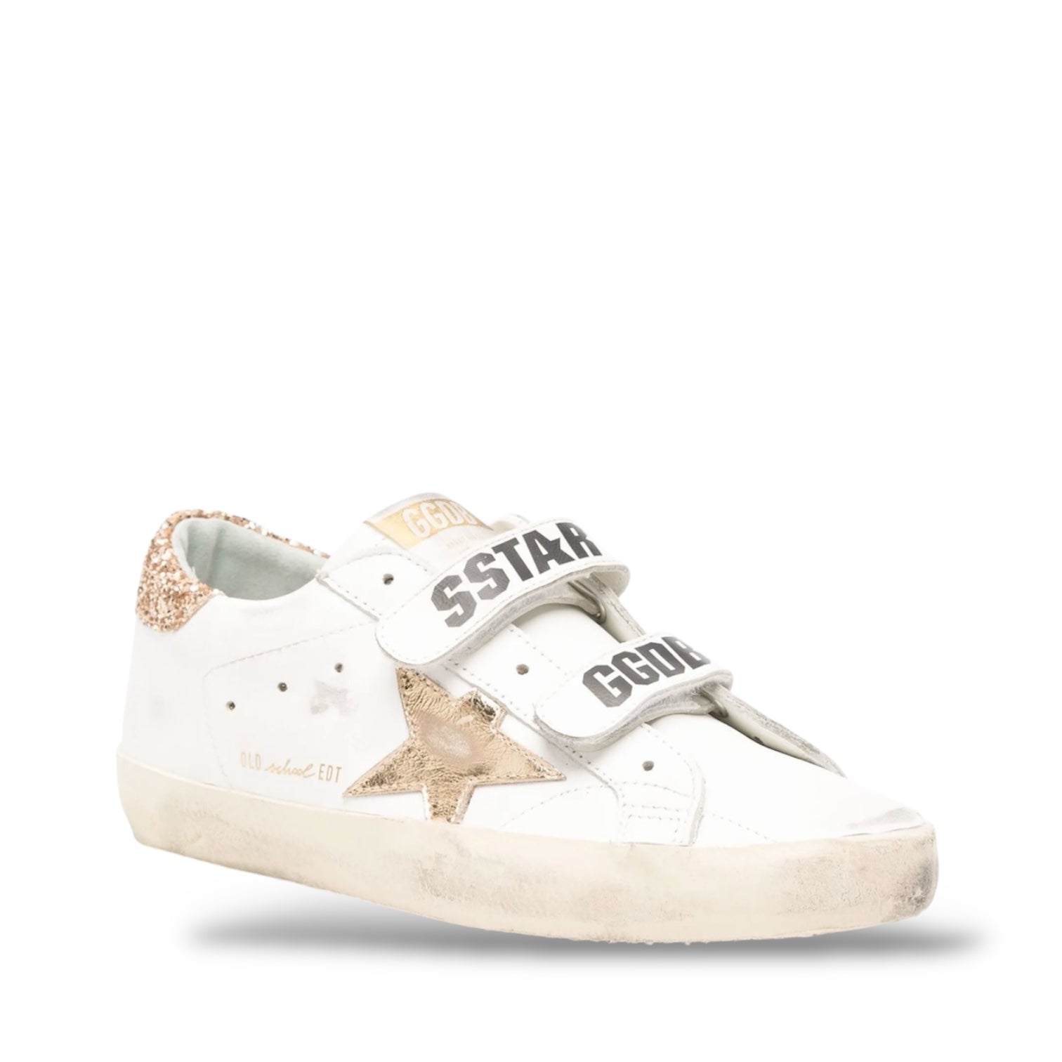 GOLDEN GOOSE 'OLD SCHOOL WHITE'