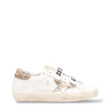 GOLDEN GOOSE 'OLD SCHOOL WHITE'
