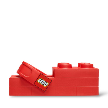 CROCS BRICK CLOG 'LEGO RED'
