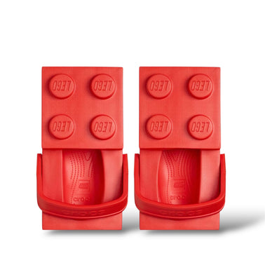 CROCS BRICK CLOG 'LEGO RED'