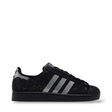 ADIDAS SUPERSTAR II RHINESTONE 'BLACK SILVER'