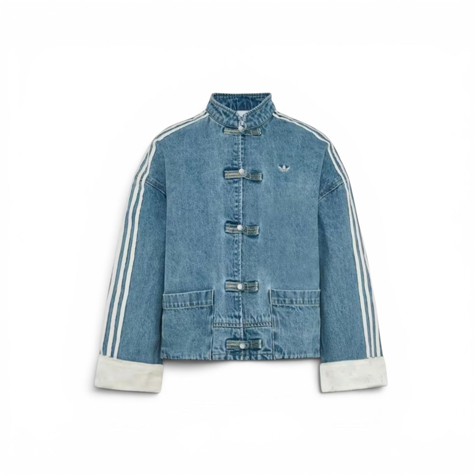 ADIDAS CHINESE JACKET 'DENIM'
