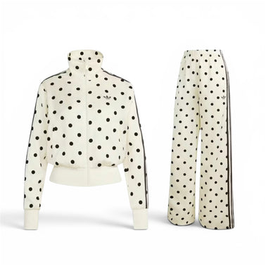 ADIDAS WOMEN SATIN 'POLKA DOT SET OFF WHITE'