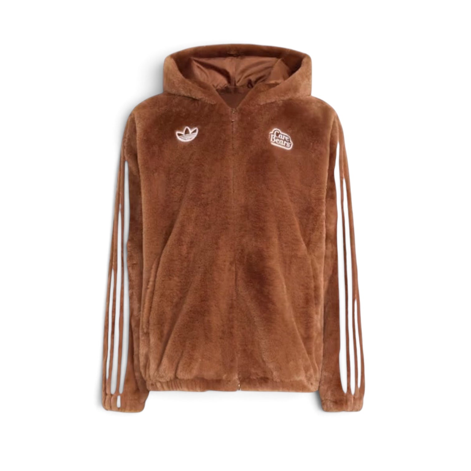 ADIDAS X CARE BEARS FUR JACKET 'PRELOVED BROWN'