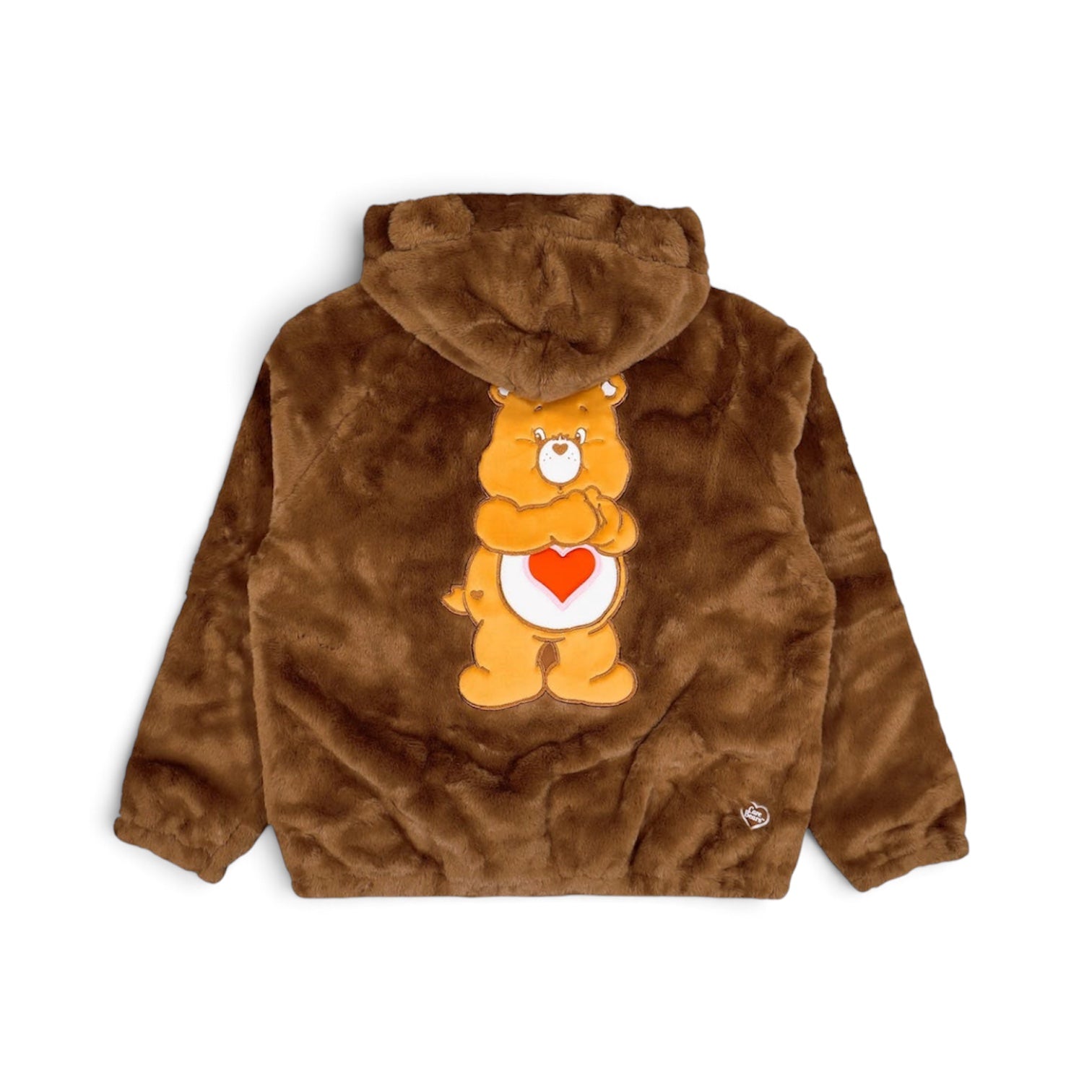 ADIDAS X CARE BEARS FUR JACKET 'PRELOVED BROWN'