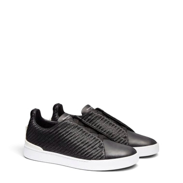 ZEGNA TRIPLE STICH 'BLACK'