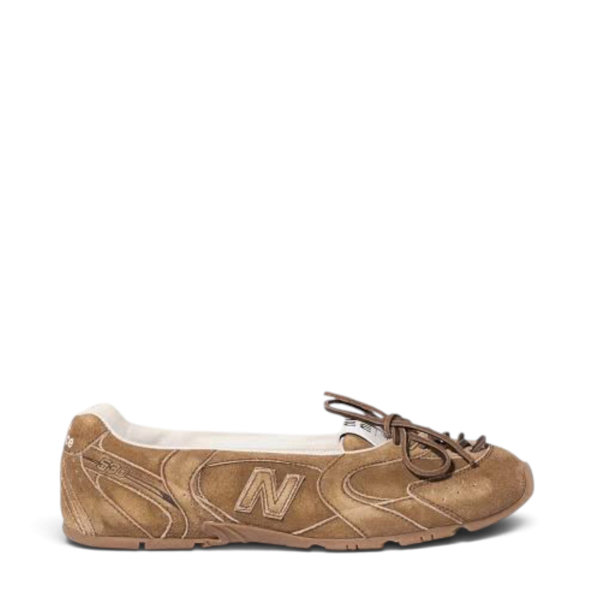 NEW BALANCE MIU MIU 530 SL´DELAVÉ  SUEDE BALLERINAS'