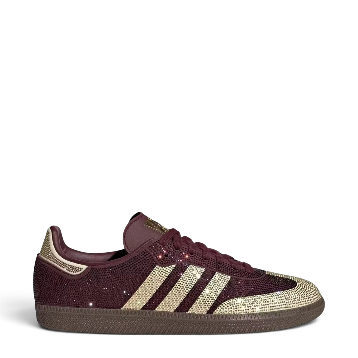 ADIDAS SAMBA OG 'RHINESTONE MAROON WARM VANILLA'